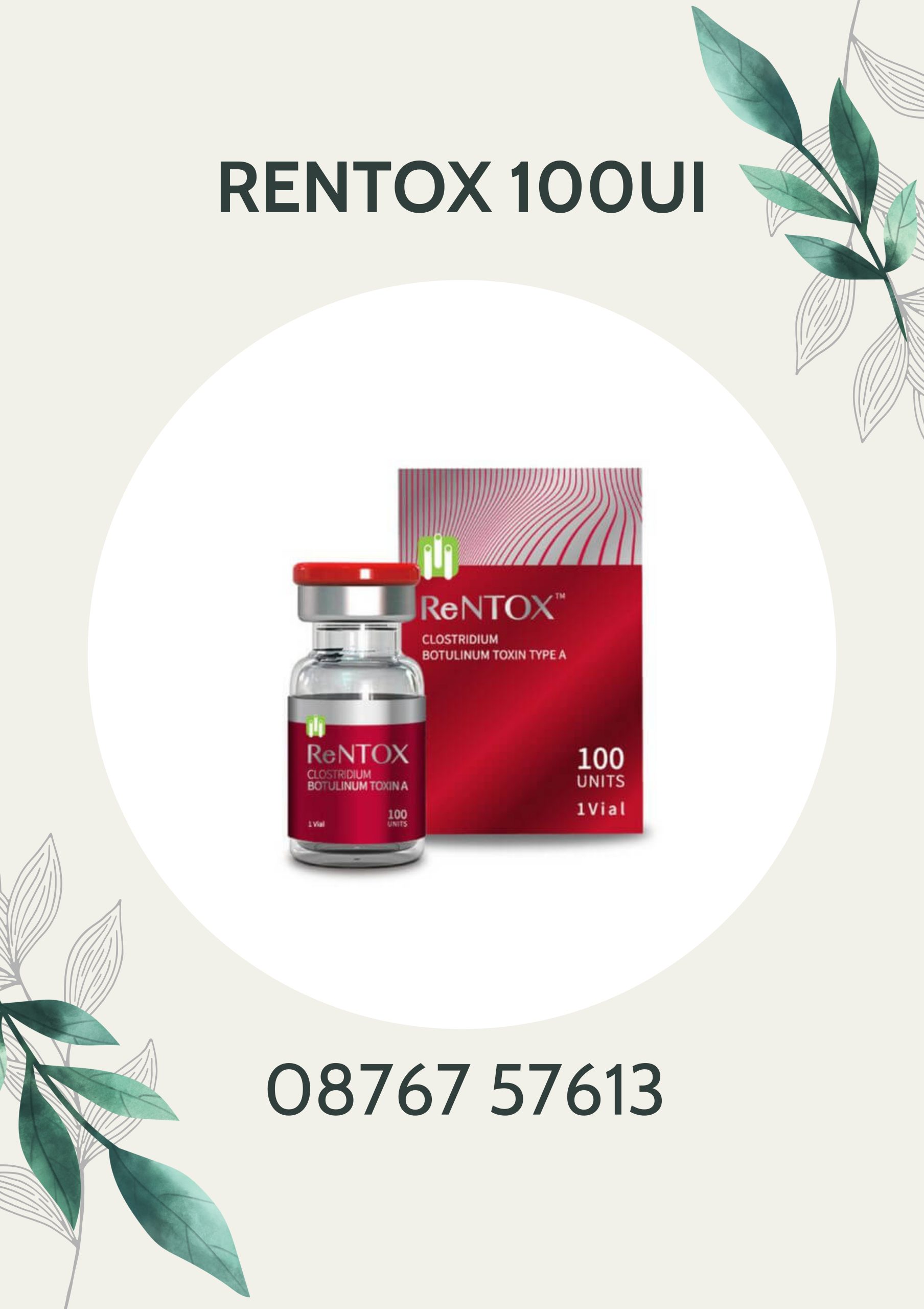 BOTOX RENTOX 100UI