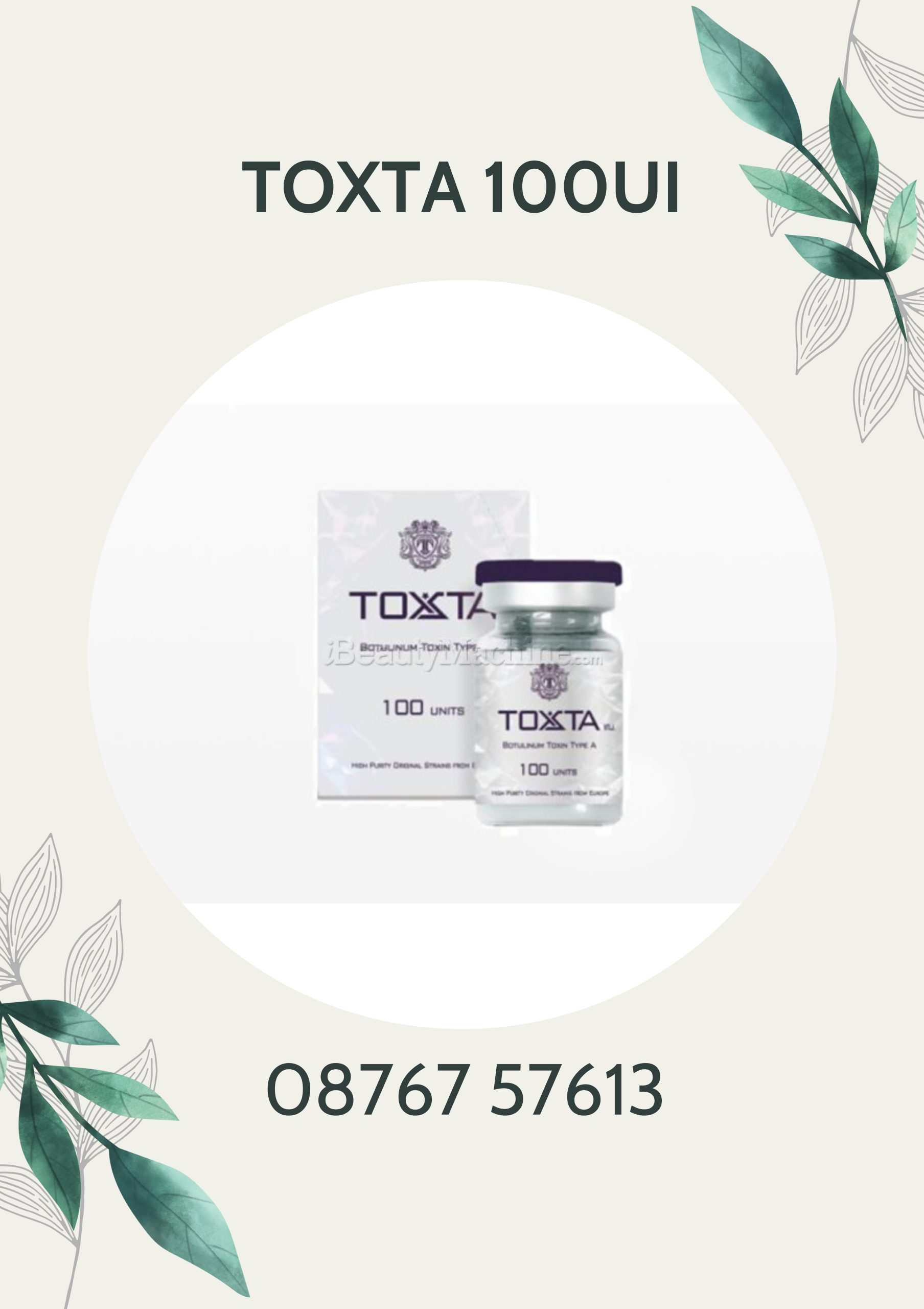 BOTOX TOXTA 100UI