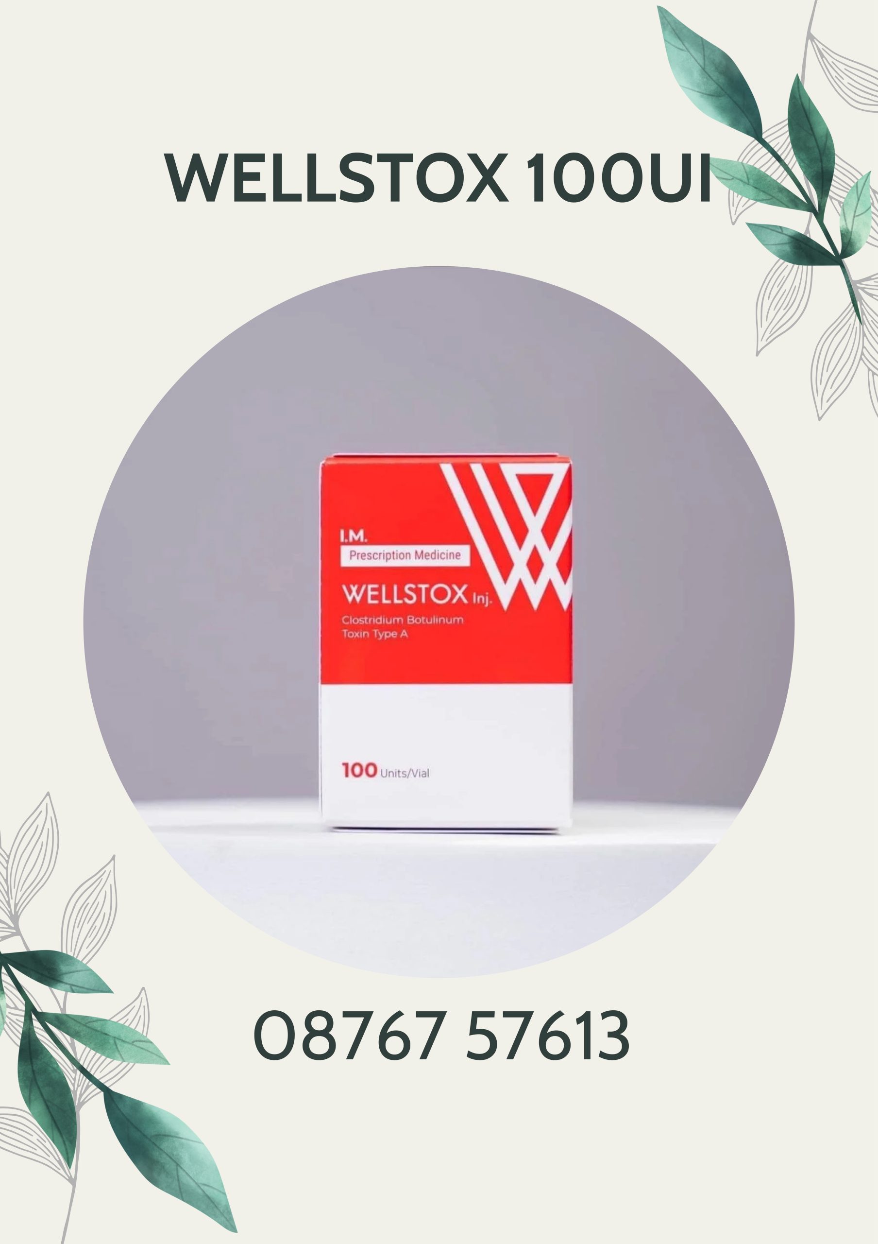 BOTOX WELLSTOX 100UI