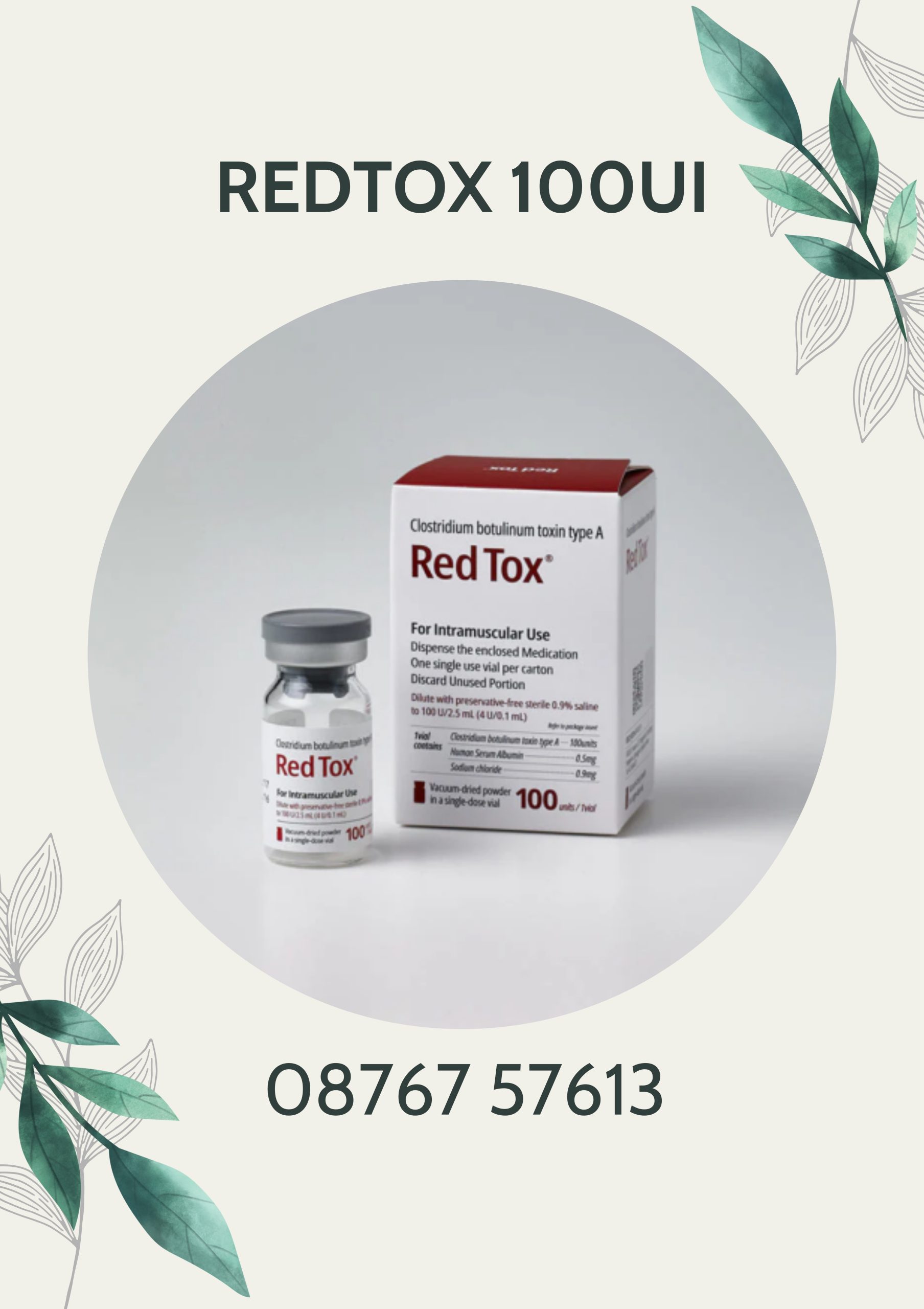 BOTOX REDTOX 100UI