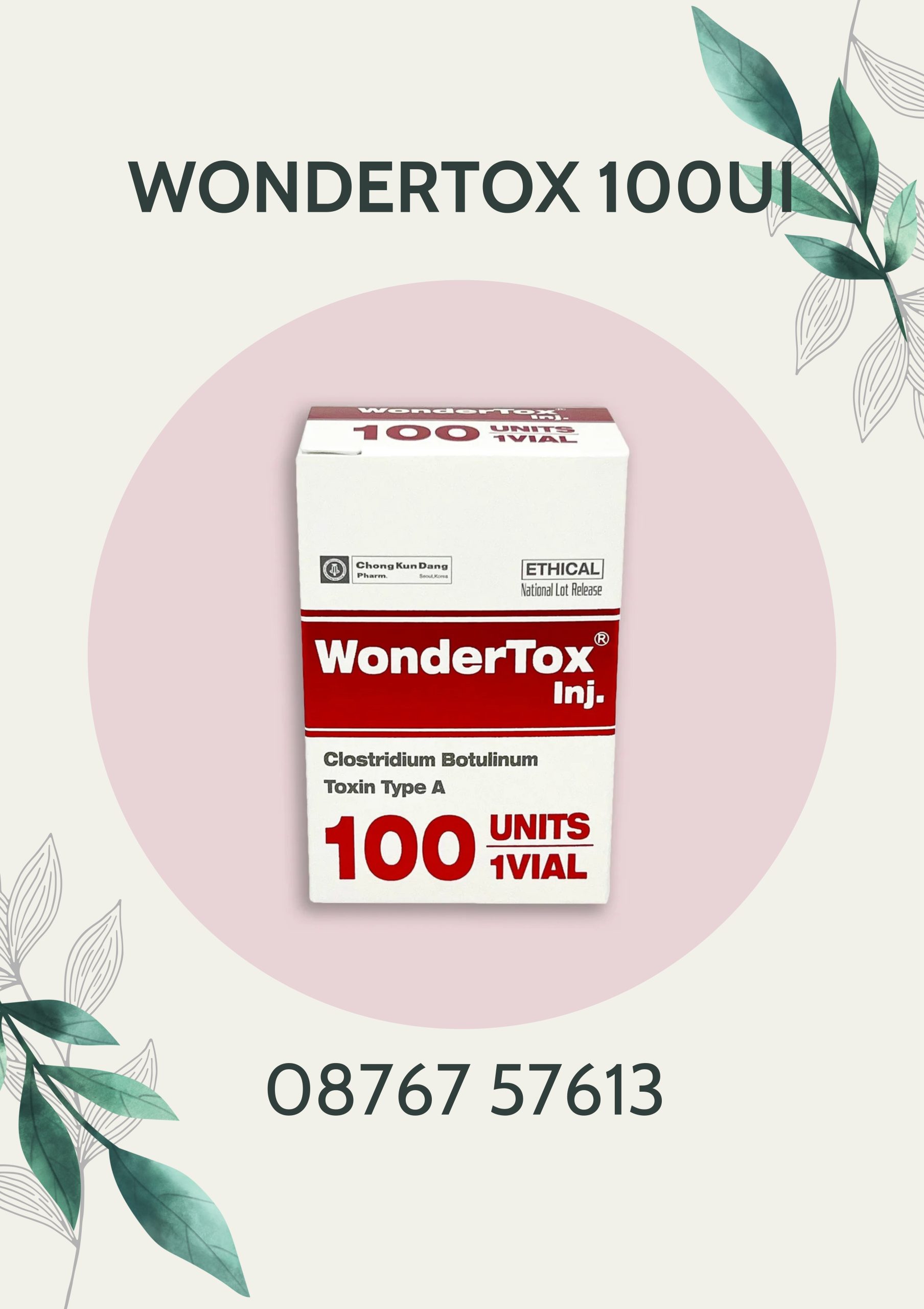 BOTOX WONDERTOX 100UI