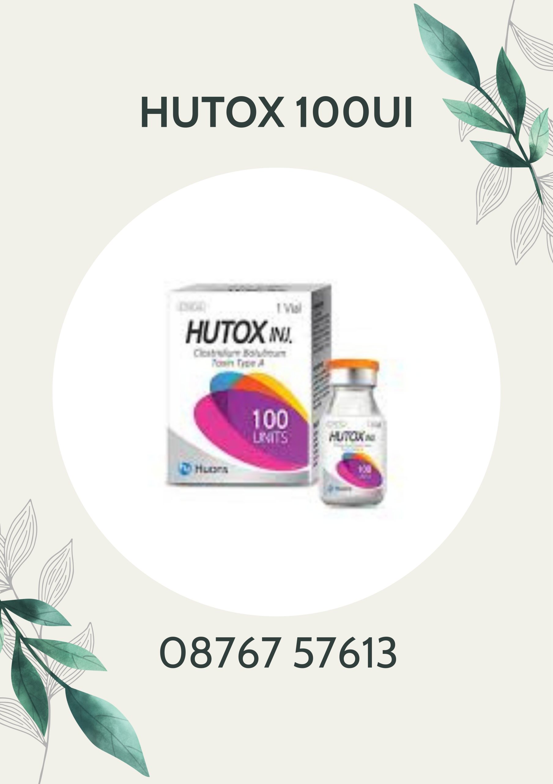 BOTOX HUTOX 100UI