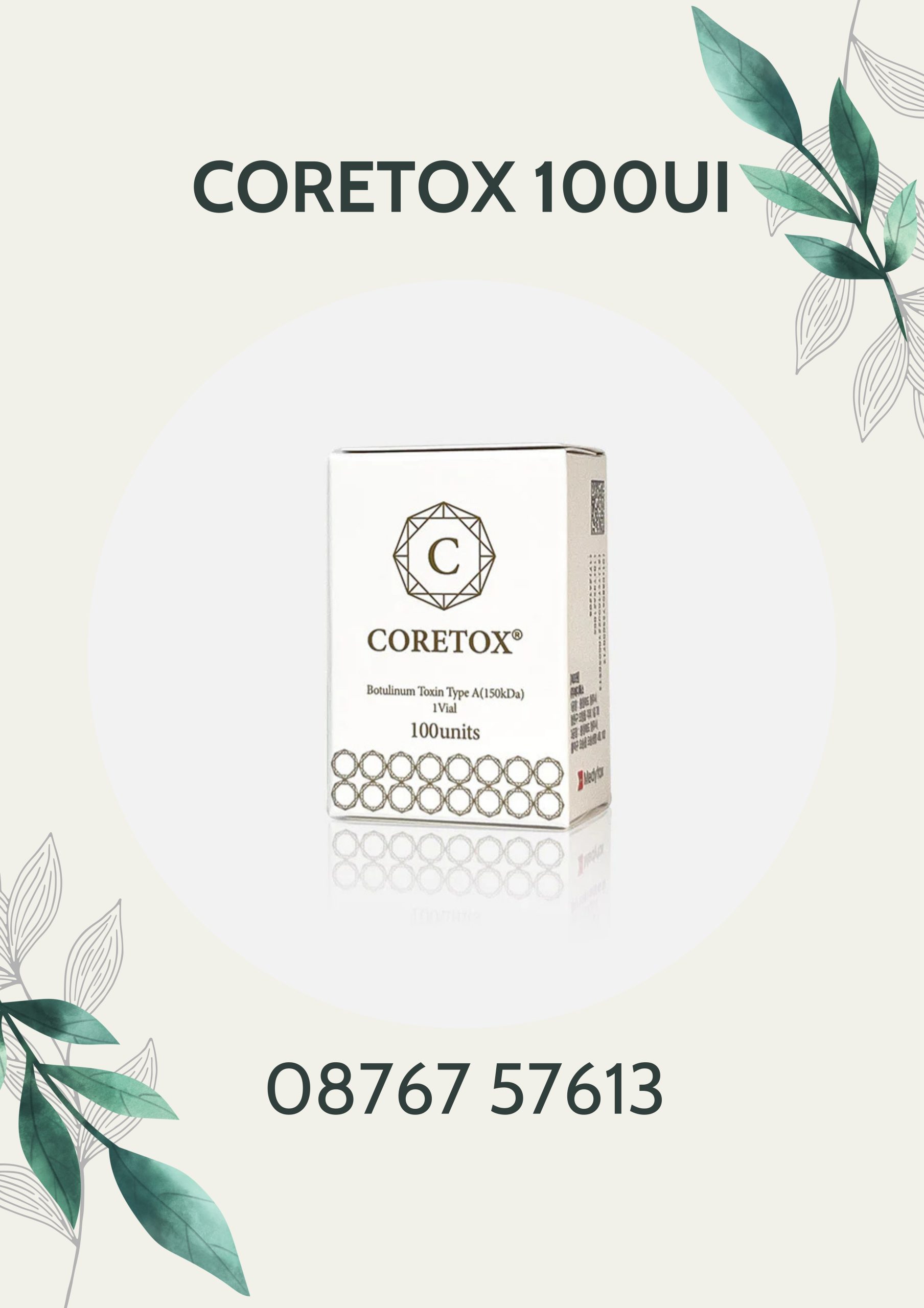 BOTOX CORETOX 100UI