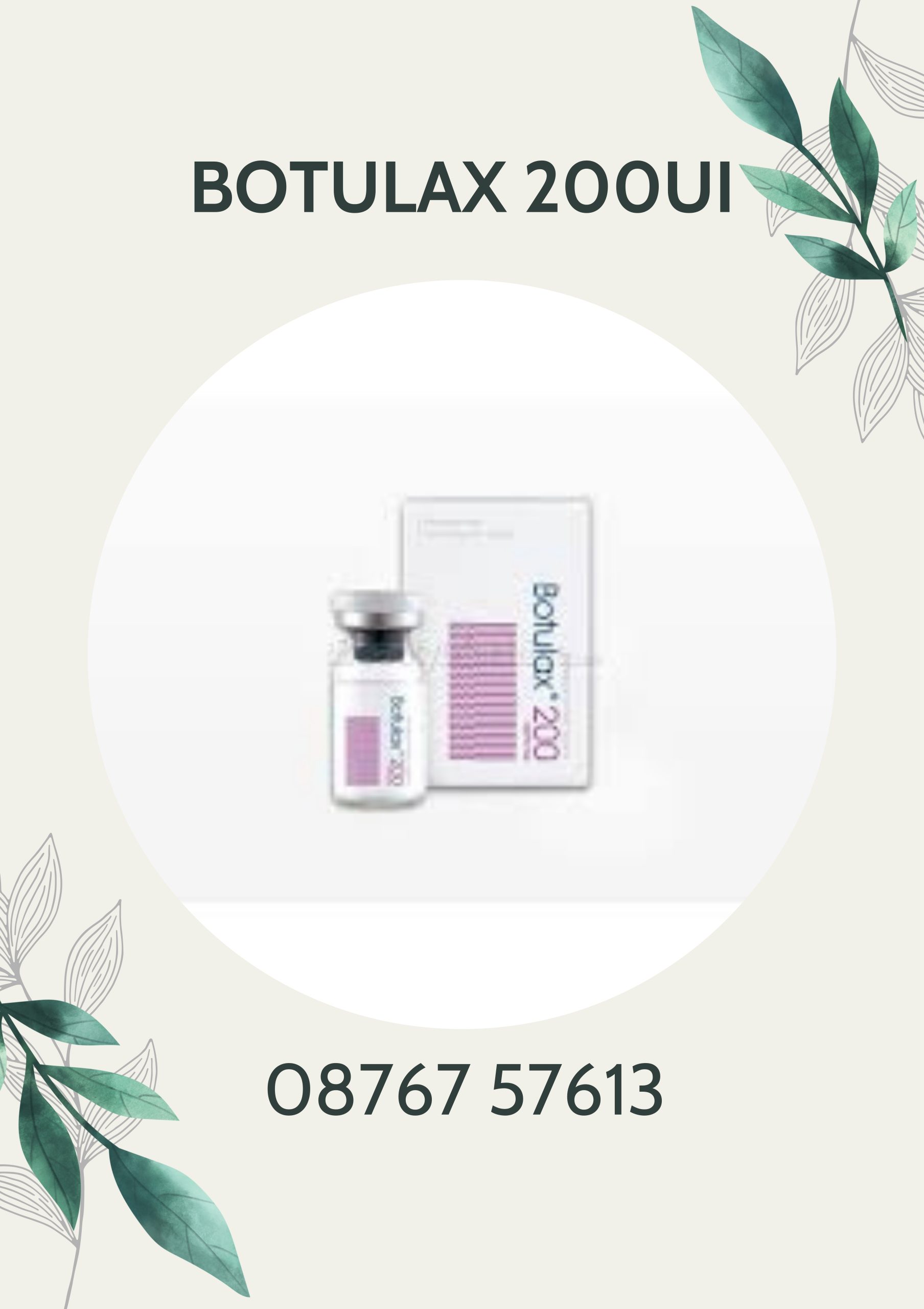 BOTOX BOTULAX 200UI