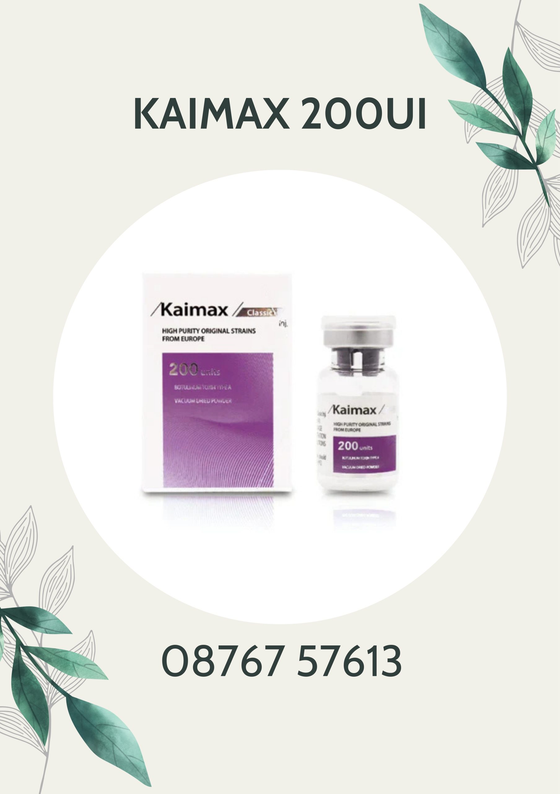 BOTOX KAIMAX 200UI