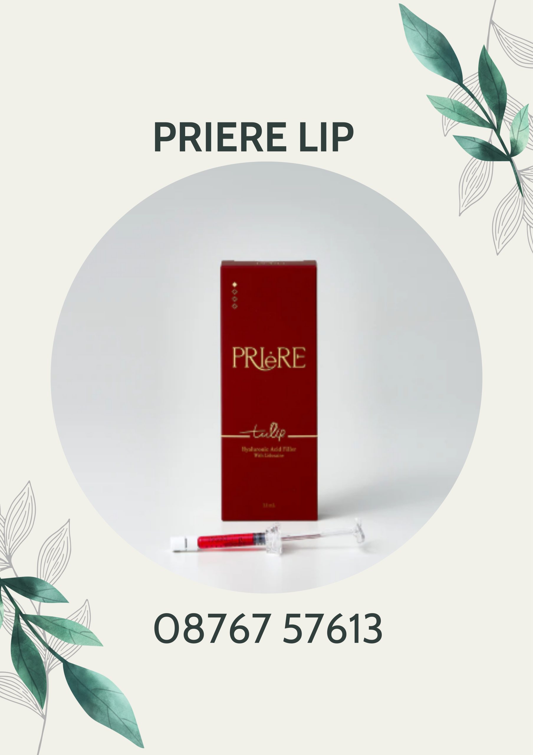 FILLER PRIERE LIP